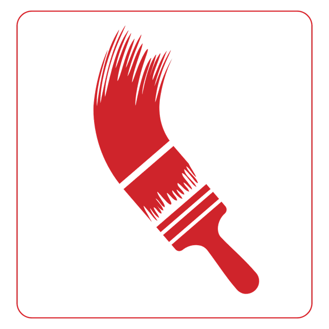 Brush icon for interior painting